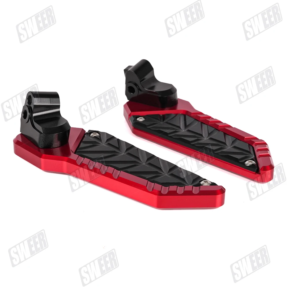 

Motorcycle Rear Footpads Compatible With Honda ADV150 ADV160 Aluminum Alloy Modified Skid Proof Rear foot pedals