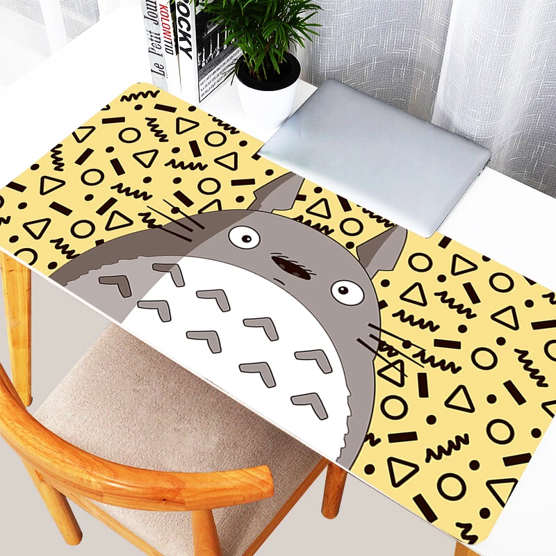 Mouse Pad PC Gaming Accessories Mousepad Laptop Kawaii Anime T-totoro Desk Mouse Mat Cartoon HD Print Keyboard Pad Cute Carpet