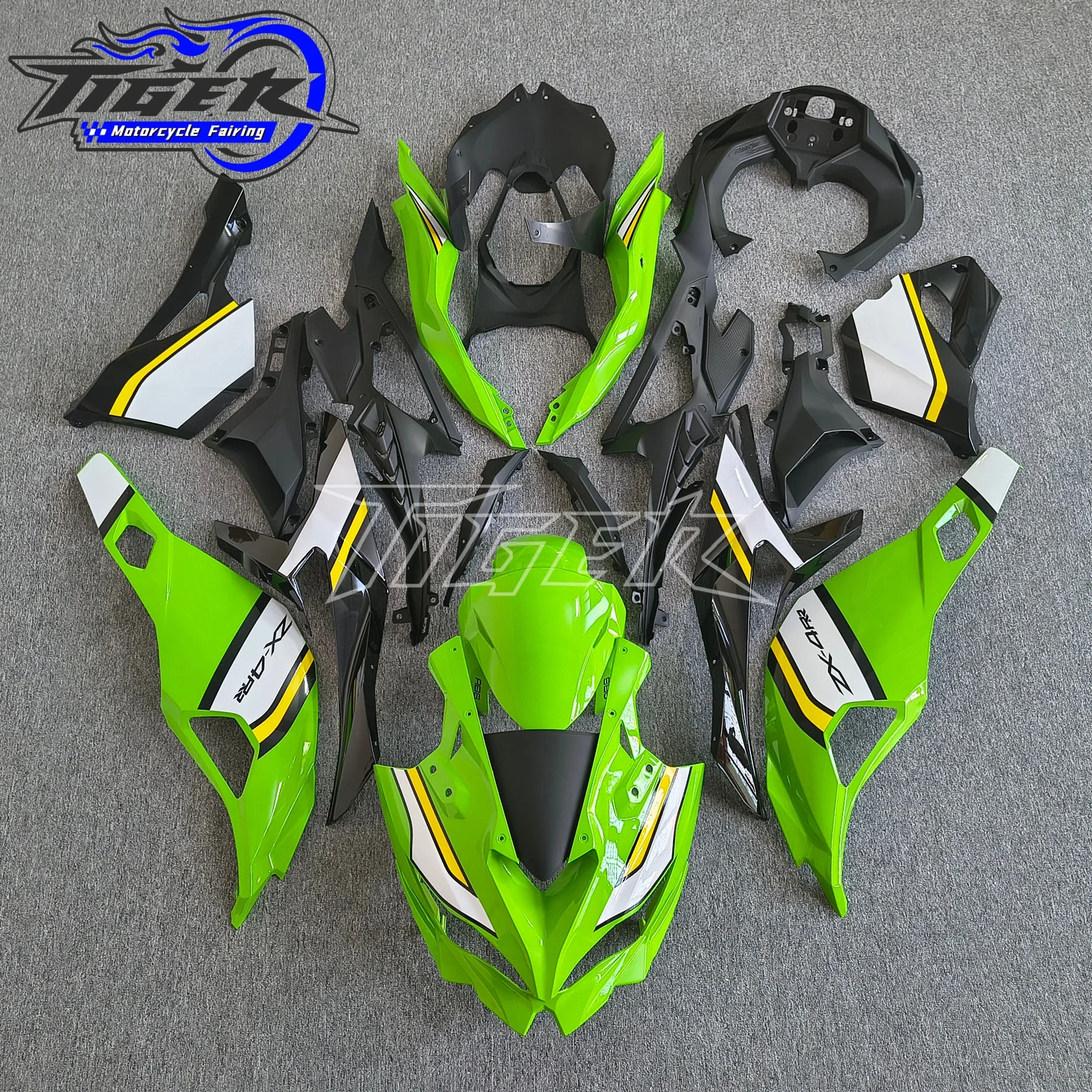 

Suitable For Kawasaki ZX4R/ZX4RR/ZX25R 2019-2021 2022-2025 Full fairing kit Bodywork fairing kit Fairing kit Bodywork fairing