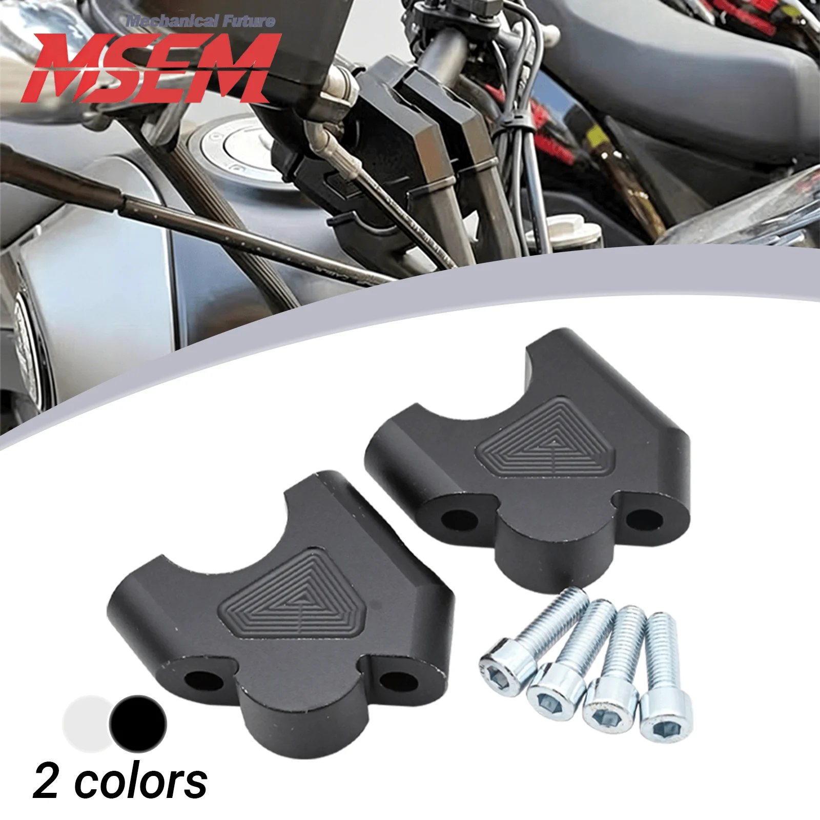 For BMW R1250GS/R1200GS/R1250GS Adventure BMW S1000XR 2015-2018 BMW R1200 GS LC 2013 - 2025 Motorcycle CNC Handlebar Riser 32MM
