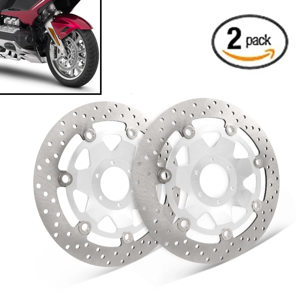 For Honda GOLDWING GL1800 F6B GL 1800 Gold wing 2001-2019 2018 2017 2016 Motorcycle Front Brake Disc Rotor Covers Accessries