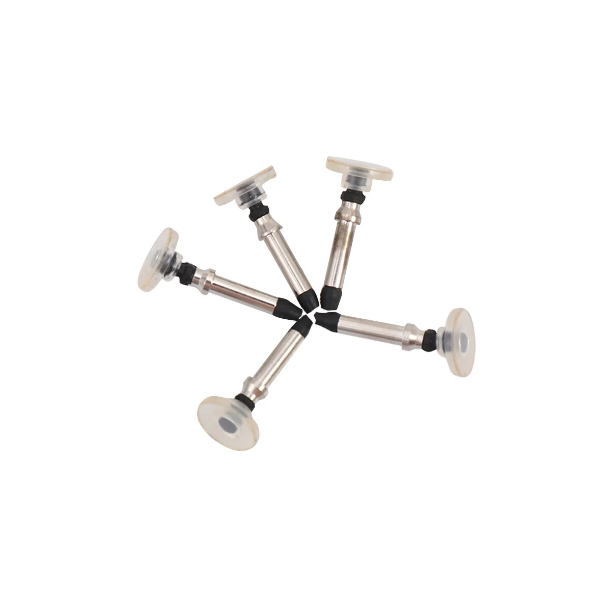 

5pcs Replaceable Tips Stylus Disc Silicone Tip For Stylus Clear Disc Precision Touch Pen Nib Cover Compatible With All