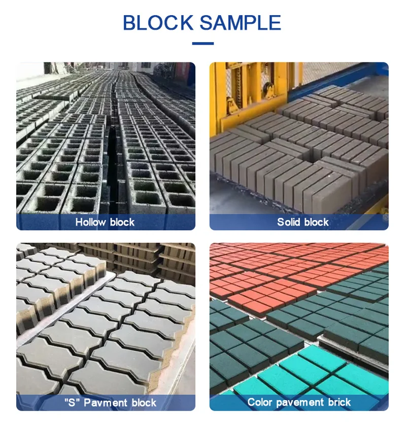 YG China High Speed Concrete Concrete Brick Making Machine Semi Automatic Block Hollow Block Machine Cement Block Machine Price