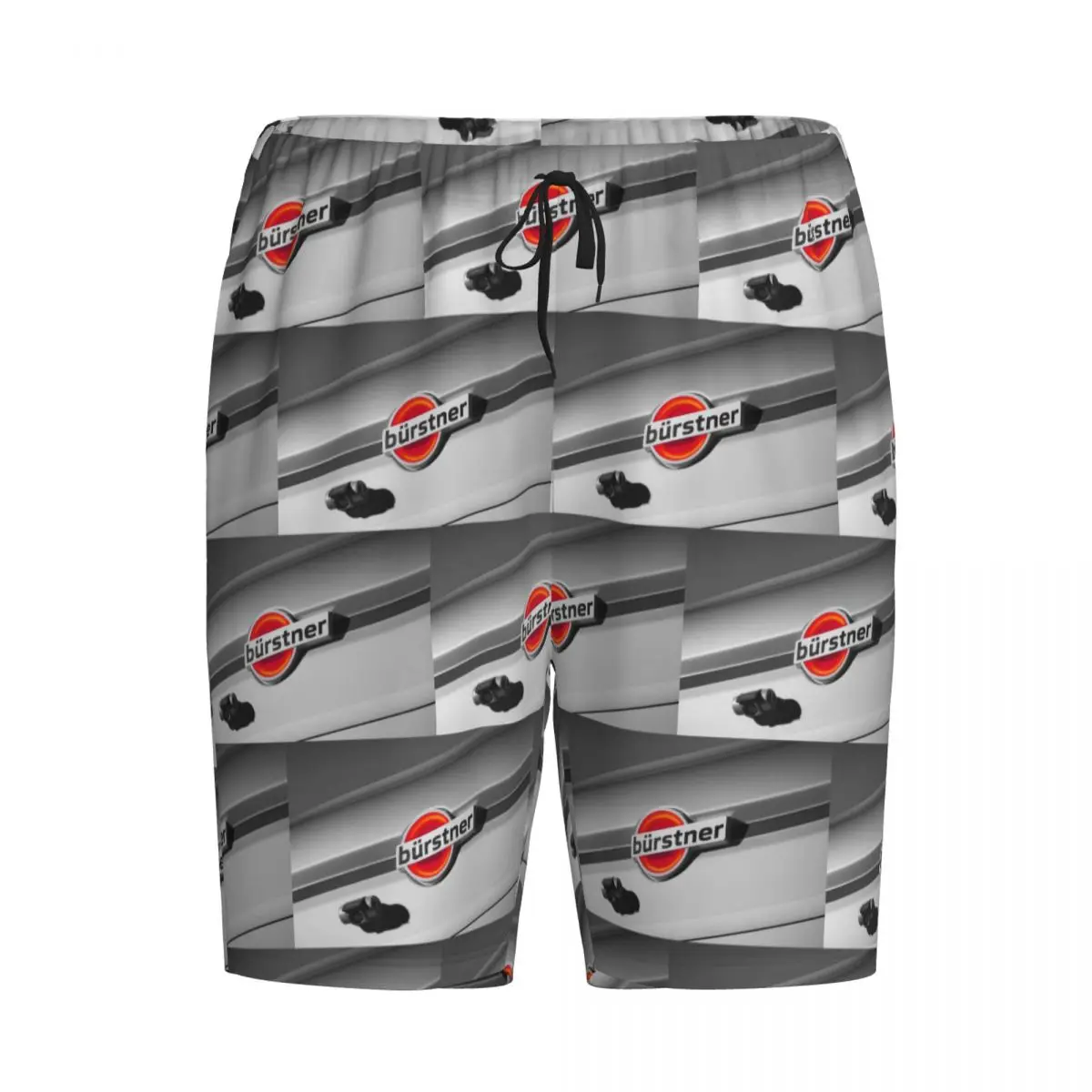 

Мужские пижамные штаны с логотипом Burstner, шорты для сна, домашние брюки, нижняя часть пижамы