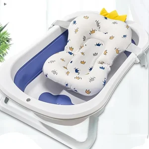 Folding Bath of Temperature Detection for Children, New Baby Born Bath, Small Bathtubs Children's Accessories 8 Main Sales Bath Bath - №4