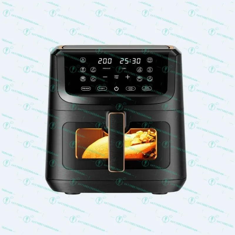 Digital Touch Screen Air Fryer - Oil-Free  Large Capacity Electric Fryer for Healthy Cooking