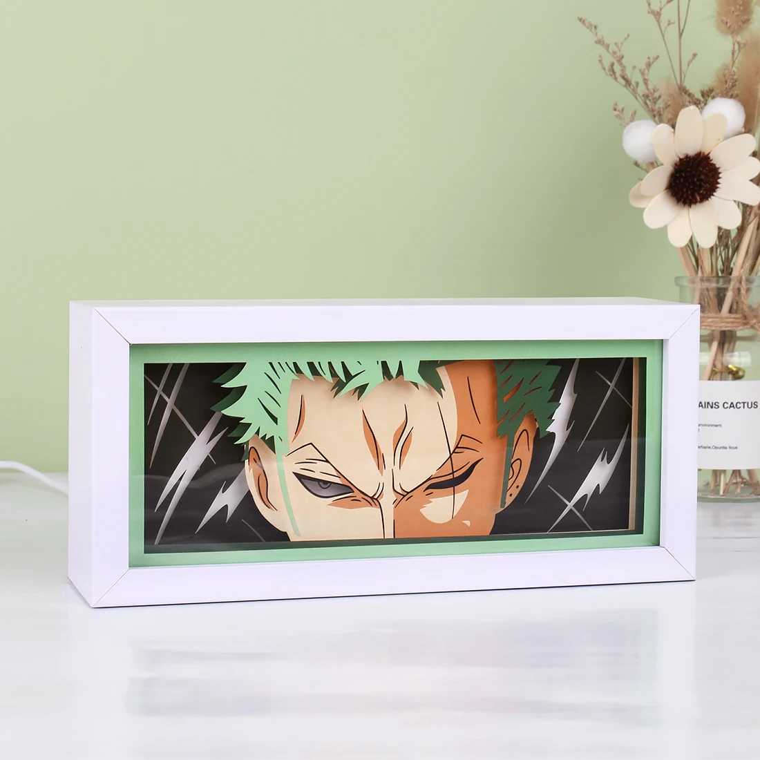 One Piece Anime Night Light LED Bedroom Bedside Table Lamp For Home Decoration Birthday Gift Hot Sale