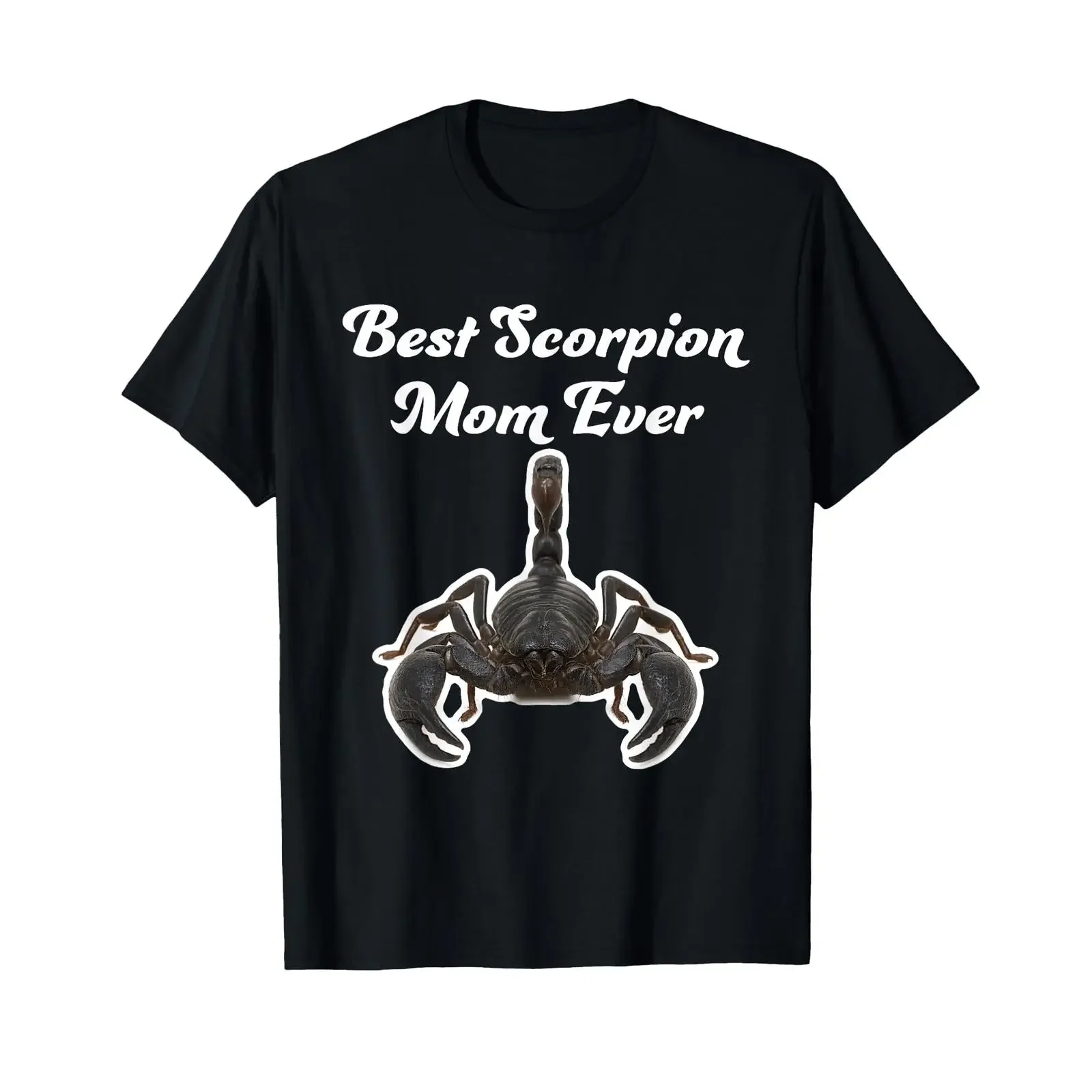 Emperor Scorpions T Shirt with German Text quot Beste Skorpion Mama Aller Zeit vintage Washed Stretched homme Breathable