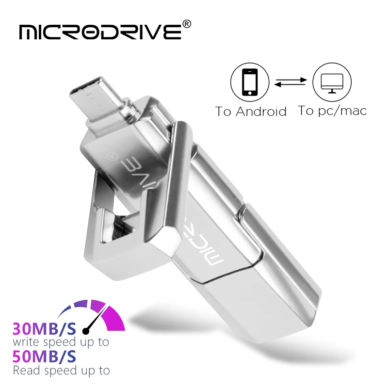 TYPE-C Mode Metalen Pen drive 64GB 128GB Waterdichte USB 3.2 Flash Drives 256GB Memory stick relatiegeschenk U disk