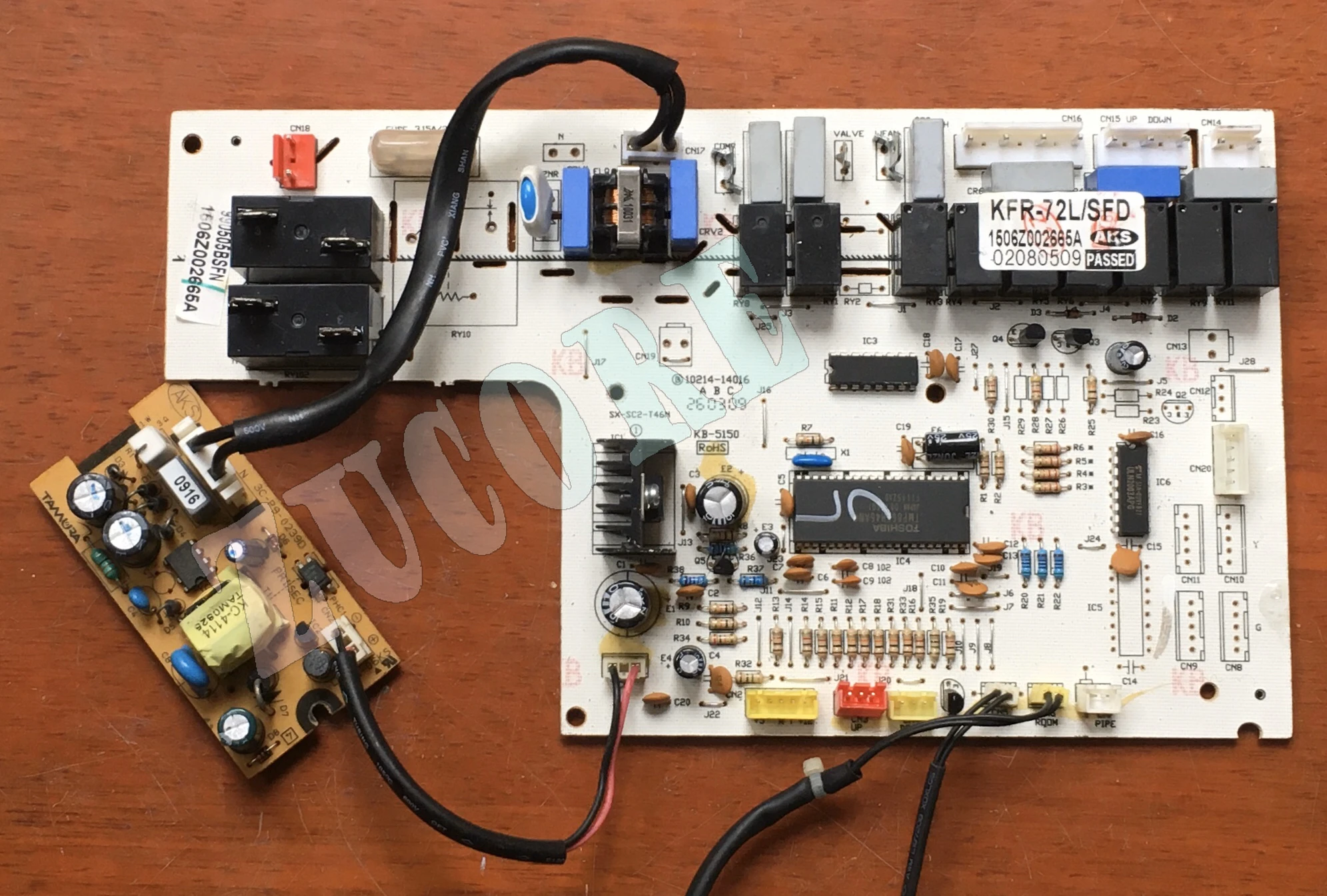 

Компьютерная плата для кондиционера Oaks, 2P, 3P, основная плата корпуса KFR-51/72L/SPA SF SFD, внутренняя плата управления машиной