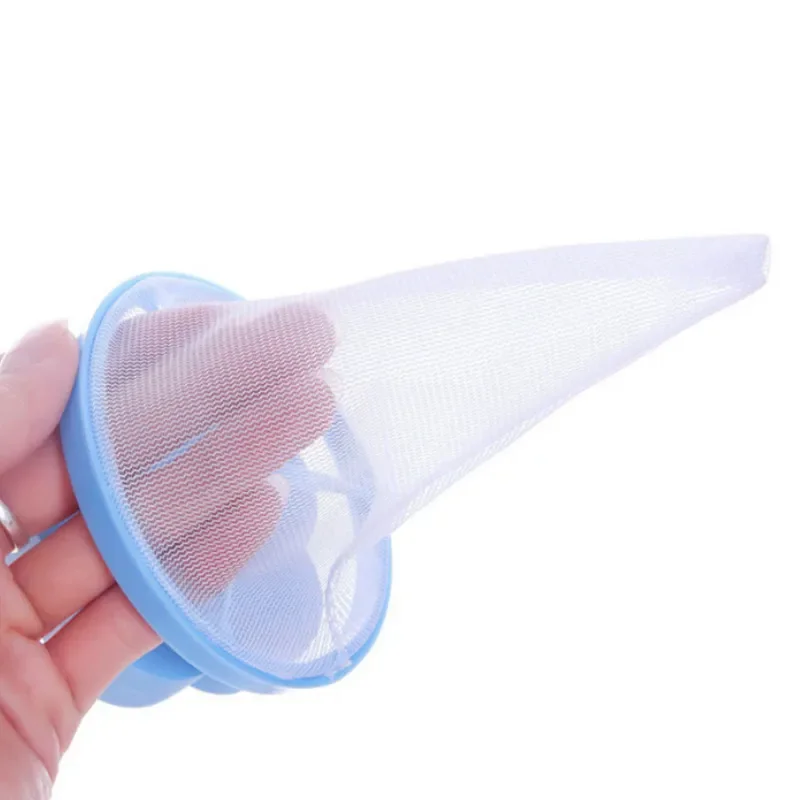 1Pc Cute Flower Reusable Washing Machine Floating Mesh Filter Bag Floating Pet Fur Catcher Hair Remover Tool for Washing Machine