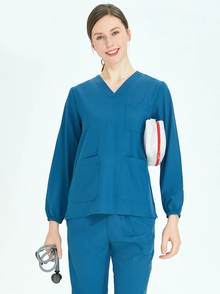 

Medical Uniforms Nursing Scrub Set Surgical Scrub Uniform 4-way Stretch Ultra Lite Veterinary Doctor Nurse Outfit Pediatric S11