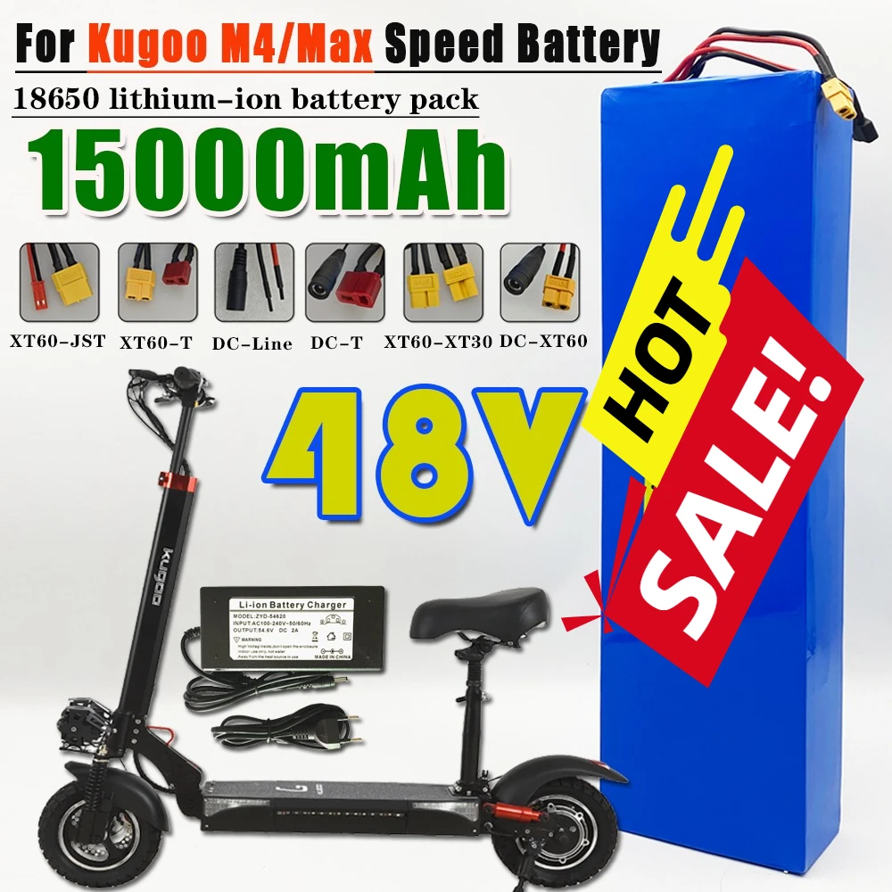 

for 54.6V Scooters battery AIMJIN 48V battery 15Ah 13S4P Battery Pack for Citycoco BMS,