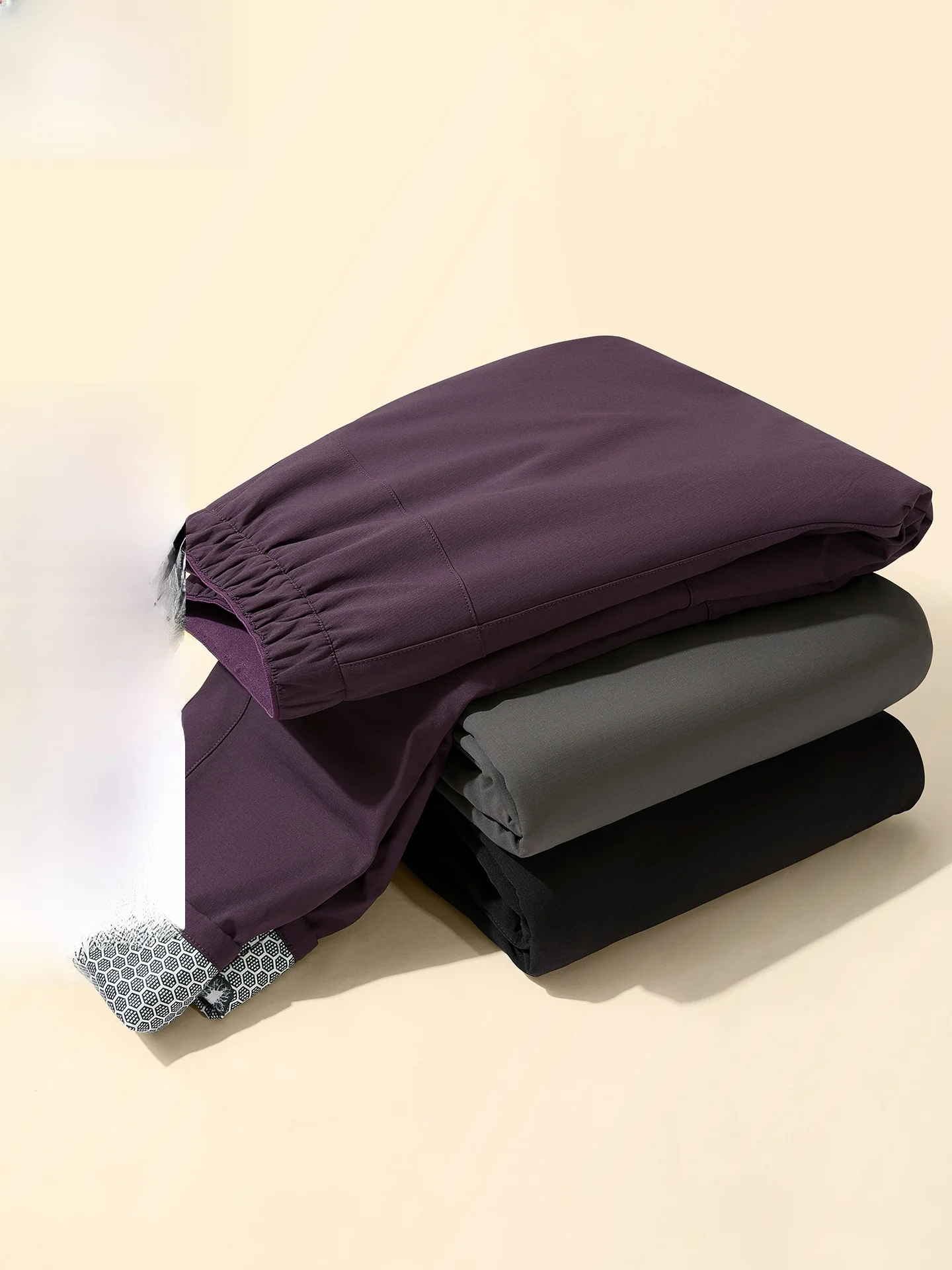 

Теплые мужские пуховые брюки на флисовой подкладке, повседневные зимние ветрозащитные длинные брюки, модные городские стильные брюки прямого кроя