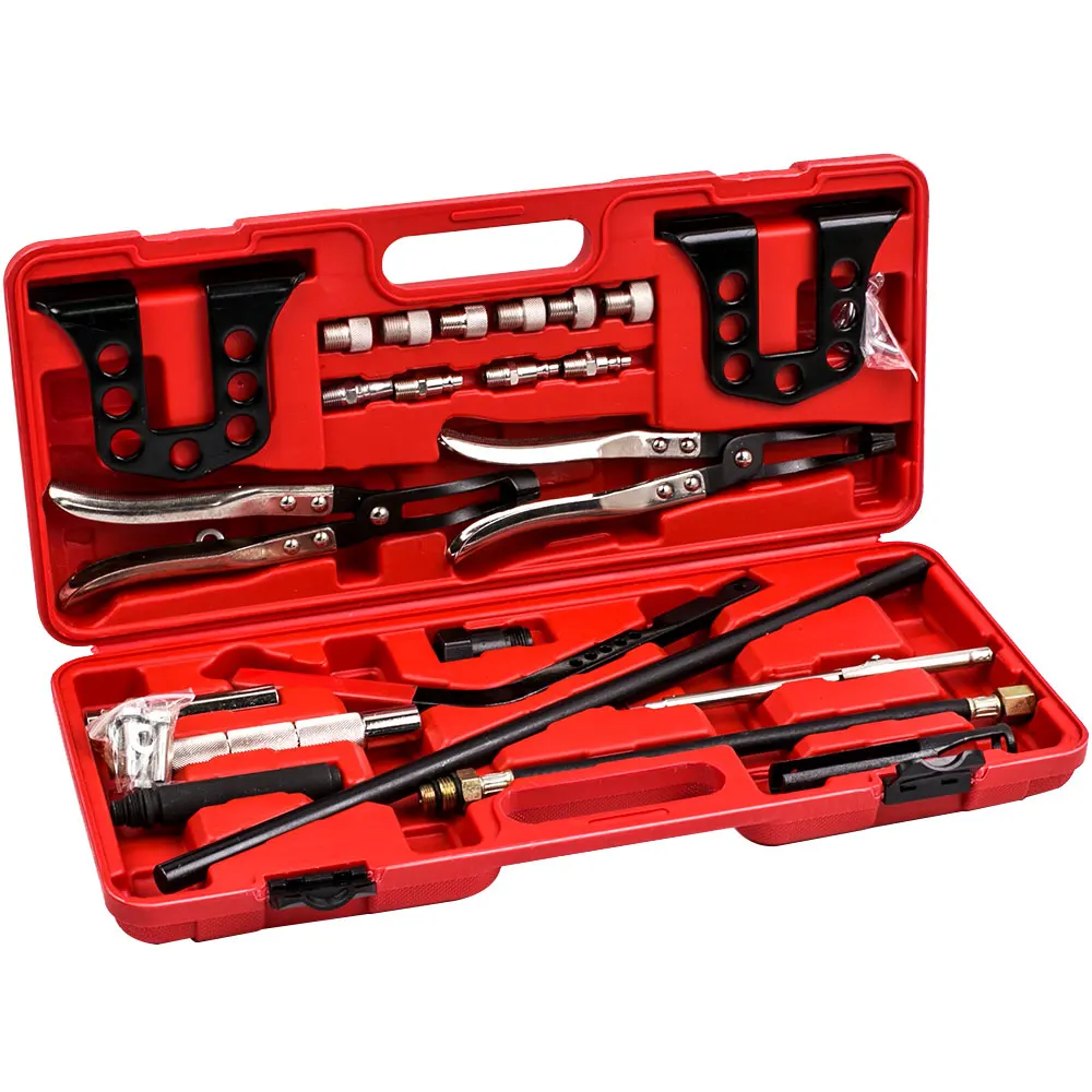 MaXpeedingrods 23pcs Cylinder Head Valve Spring Compressor Stem Seal Installer Remover Tool Kit