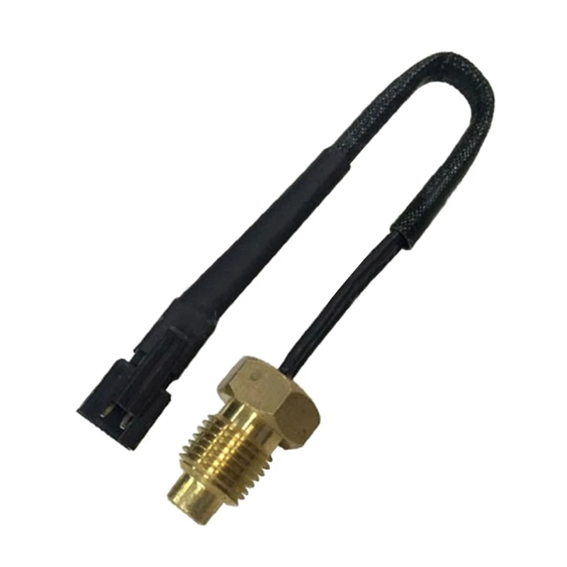 50K NTC Temp Probe Thread Probe Cable Digital Temperature Transmitter for Motorcycle Water Temperature Meter