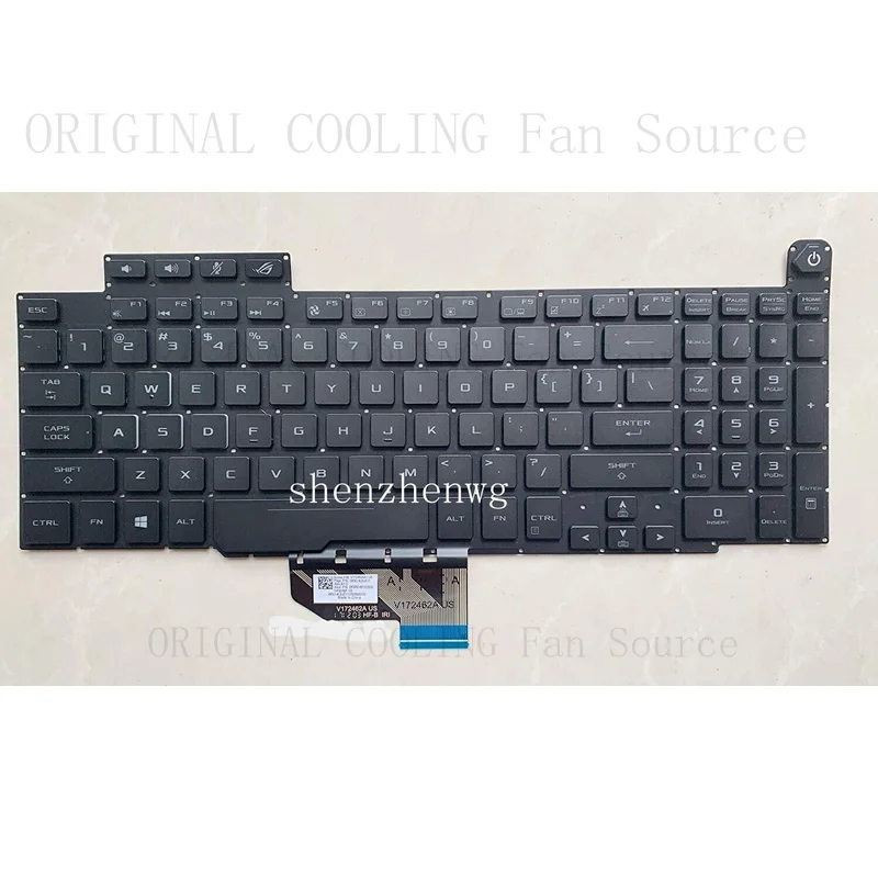 R+ New keyboard for Asus ROG Zephyrus GU501G GU501GM GU501GS US Colorful backlit