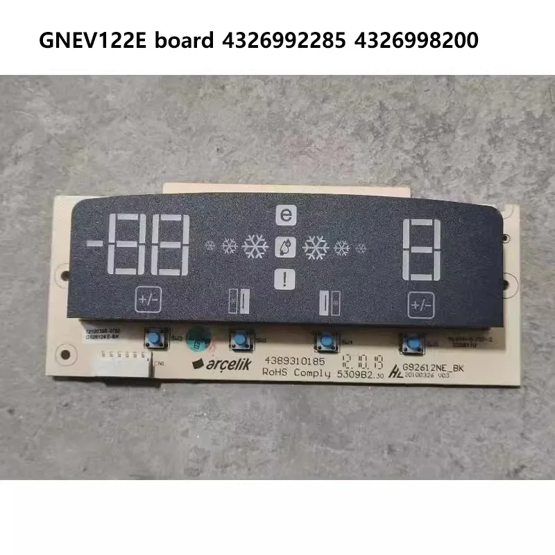 Refrigerator Accessories GNEV122E Display Board 4326998200 4326992285