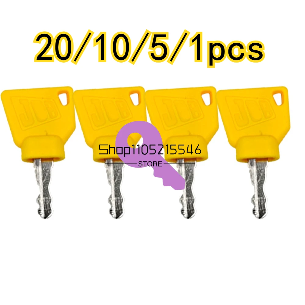 20/10/5/1 SZT. Nowe kluczyki do koparek JSB 130 220 240 360 290 370 Kluczyk zapłonowy do uruchamiania, kluczyk do otwierania drzwi kabin sterownika, kluczyk do otwierania drzwi kabiny.