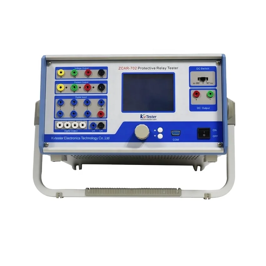 Automatically  Multifunction 3 Channels Current and 4 Channels Voltage Secondary Injection Test Kit Protective Relay TesterAR