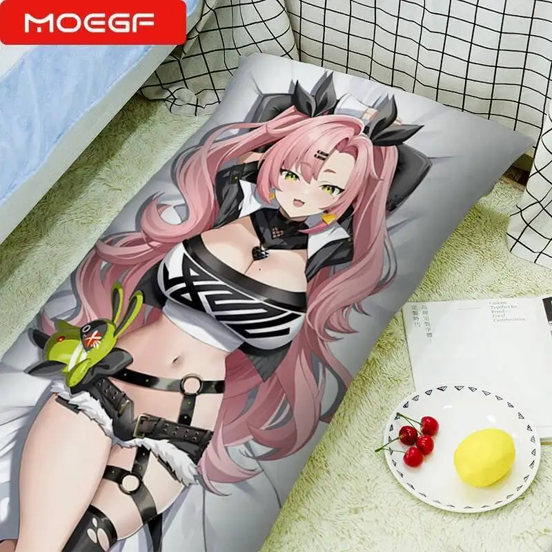 Dakimakura وسادة الجسم القضية Vrchat أنيمي لعبة مثير المخدة 60X180cm