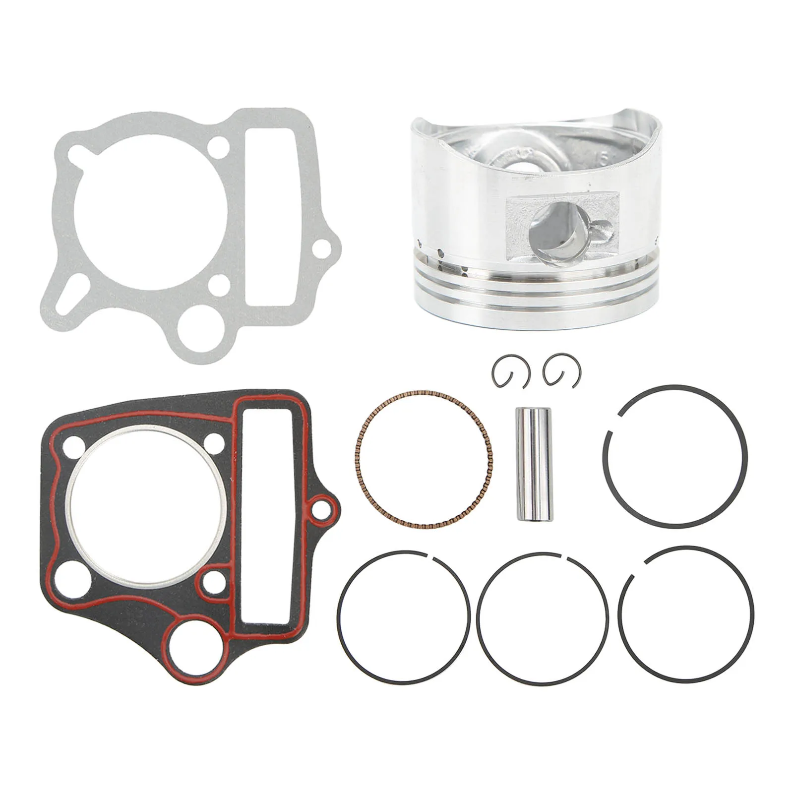 Piston Rings Gasket Set For All Major Chinese 110cc And 125cc Engine ATV, Dirt Bike, Pit Bike, Go Kart, Pocket Bike