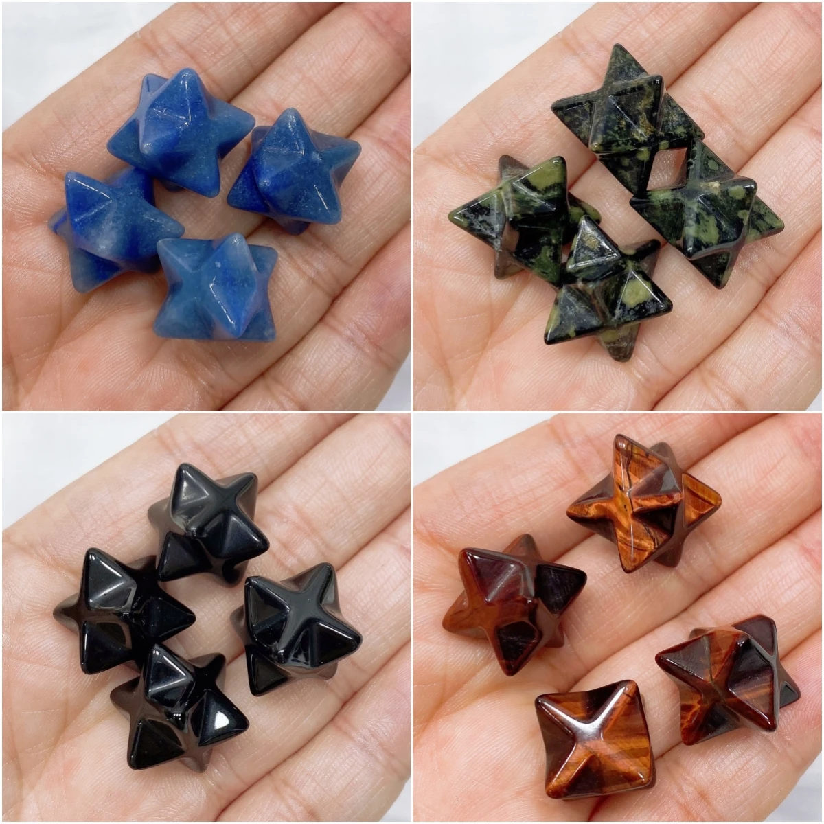 天然石,mounkabaの星,エネルギーの癒しのジュエリー,ジュエリー,家の装飾,水族館のギフト,13mm