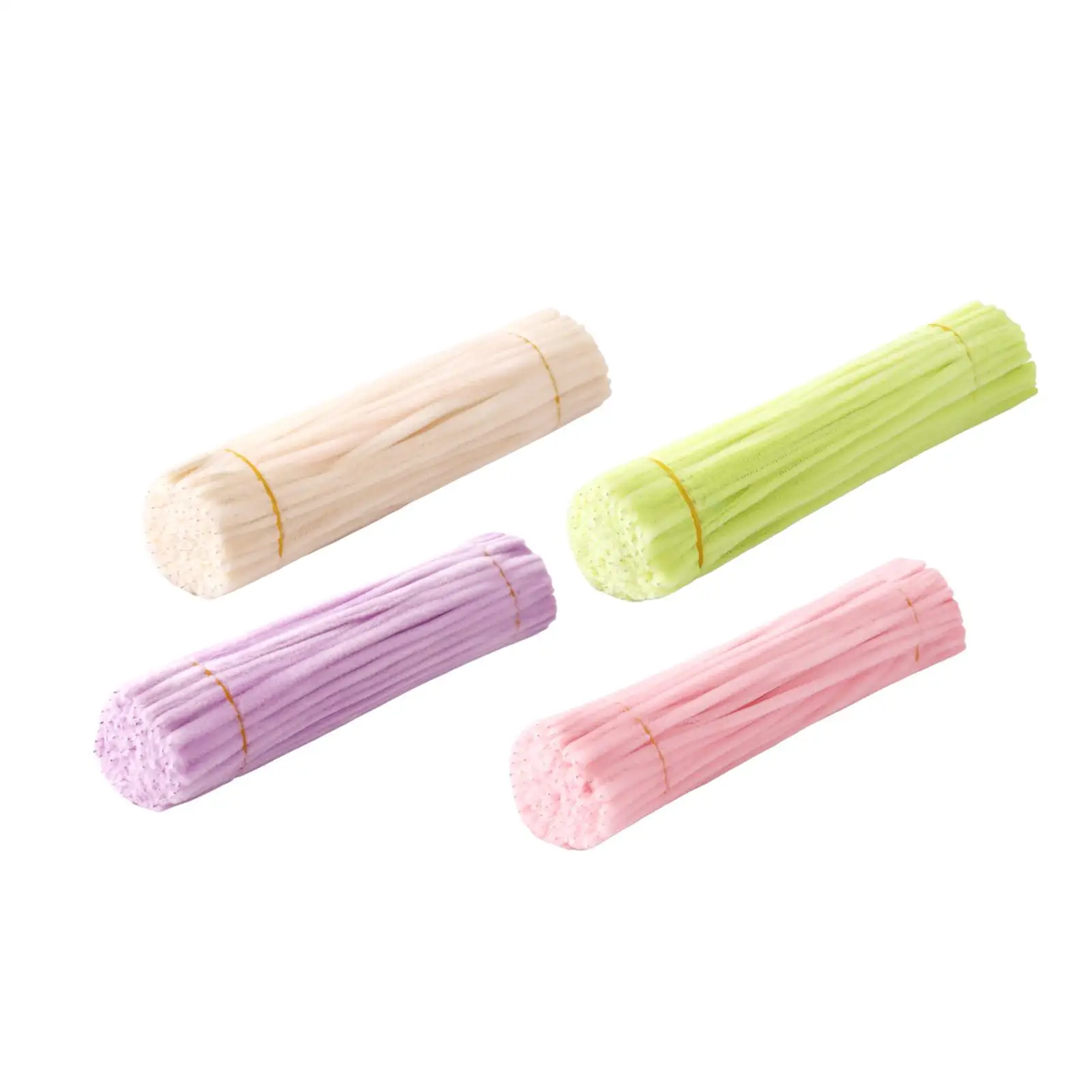 Pipe Cleaners Craft DIY Arrangement Handmade Material for Children Flower Making Kit for Wedding Celebration view 3
