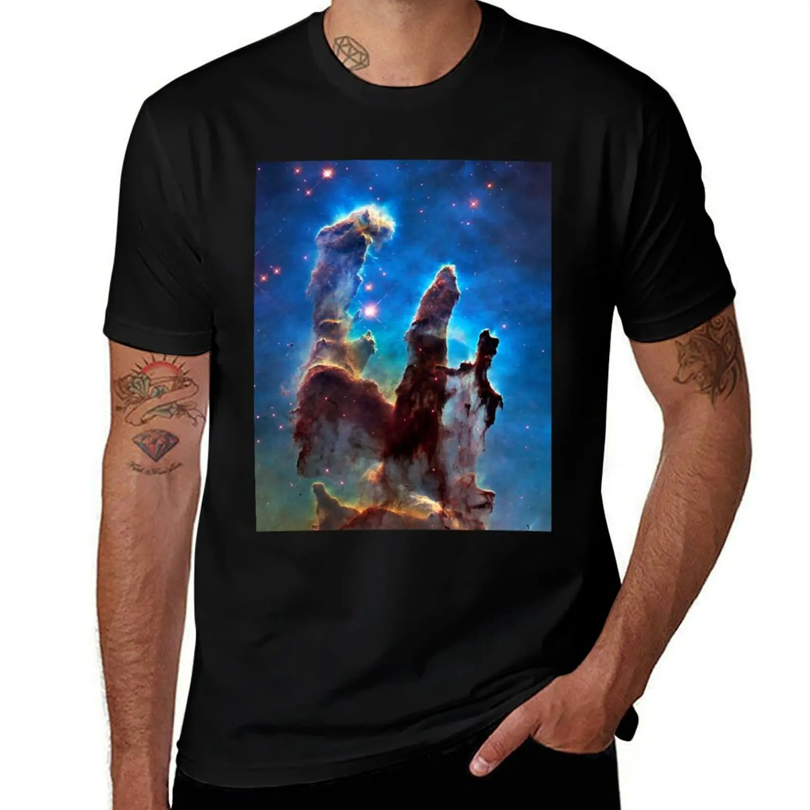 

Pillars of Creation T-Shirt man t shirts cotton man t shirts high quality luxury brand T-Shirt