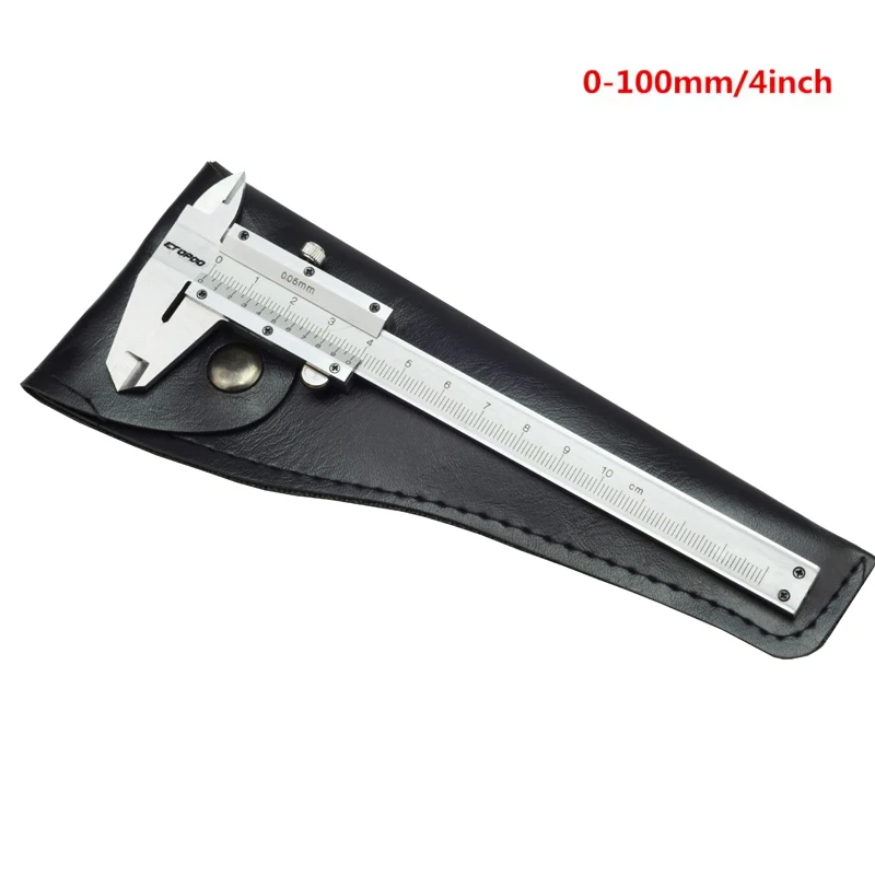 RK-HYTQWR Mini-Messschieber 0–70 Mm – Gehärteter Edelstahl, Taschenformat, Metrisch