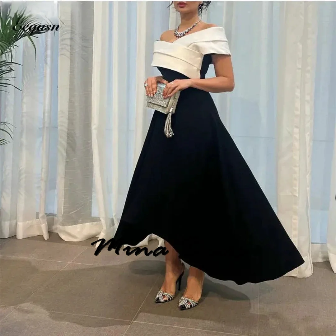 

Mina Customized Dropped Shoulders Evening Dresses Woman Elegant Dresses for Women Gala Party Dress Backless Strapless Ball Gowns