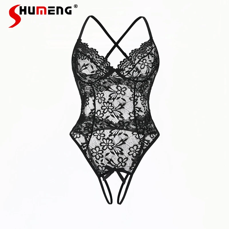 

Женское нижнее белье Pure Desire во французском стиле, сексуальные трехточечные комбинезоны, женское черное цветное кружевное нижнее белье с маленькой грудью для пары