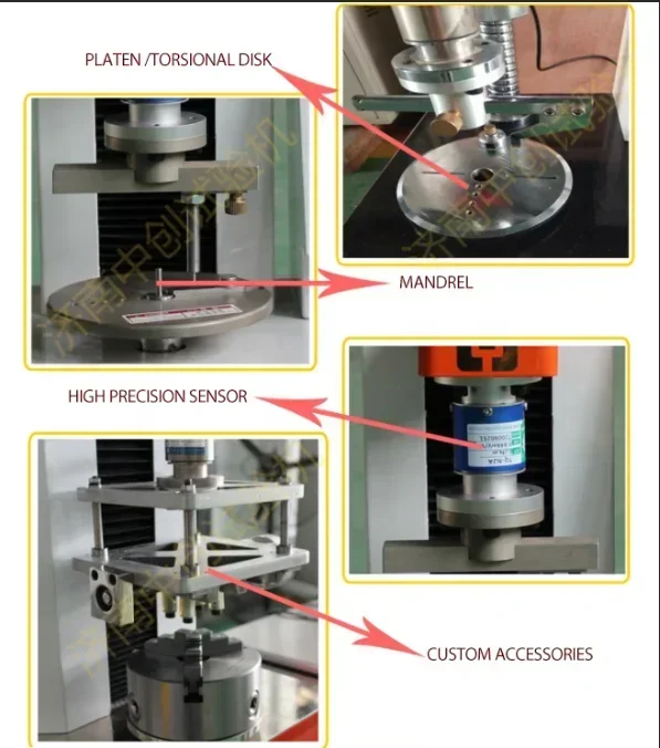 2024 Cost-effective 2000Nmm Vertical Spring Torque Torsion Testing Machine Lab Equipment