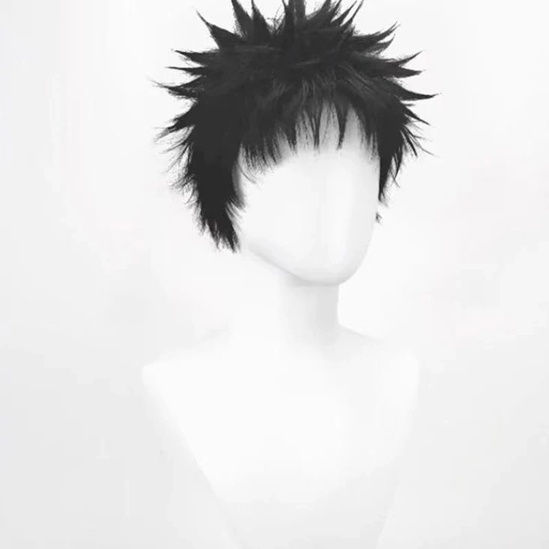 

♥2026 New Halloween Costume Cosplay HOKAGE NINJA Uchiha Obito Synthetic Short Straight Anime Coser Heat Resistant Fiber High ★★★