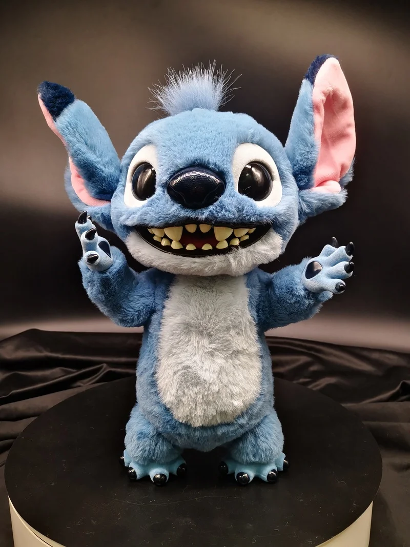 本物のステッチ アクションフィギュア 映画版 ビニール人形 手作り装飾コレクションフィギュア 子供 女の子 誕生日 女の子 ギフト オーナメント