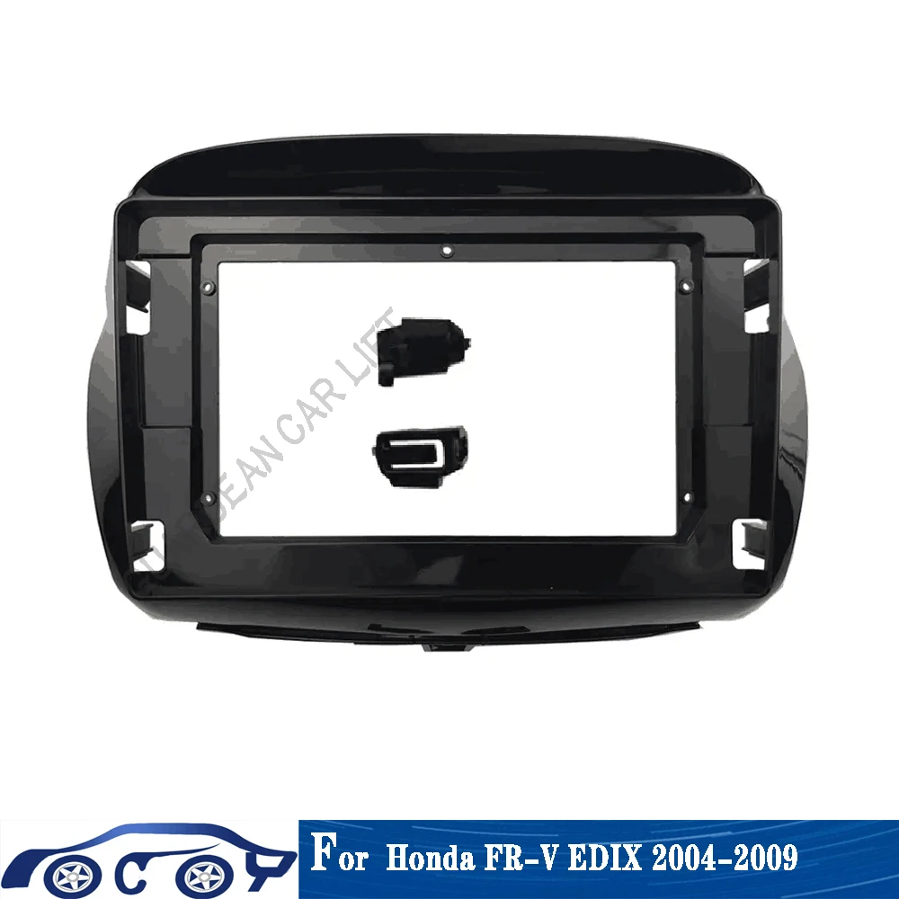 

10.1Inch Car Fascia Radio Panel For HONDA FRV FR-V 2004-2009 Dash Kit Install Frame Console Bezel Adapter Plate Panel Trim Cover