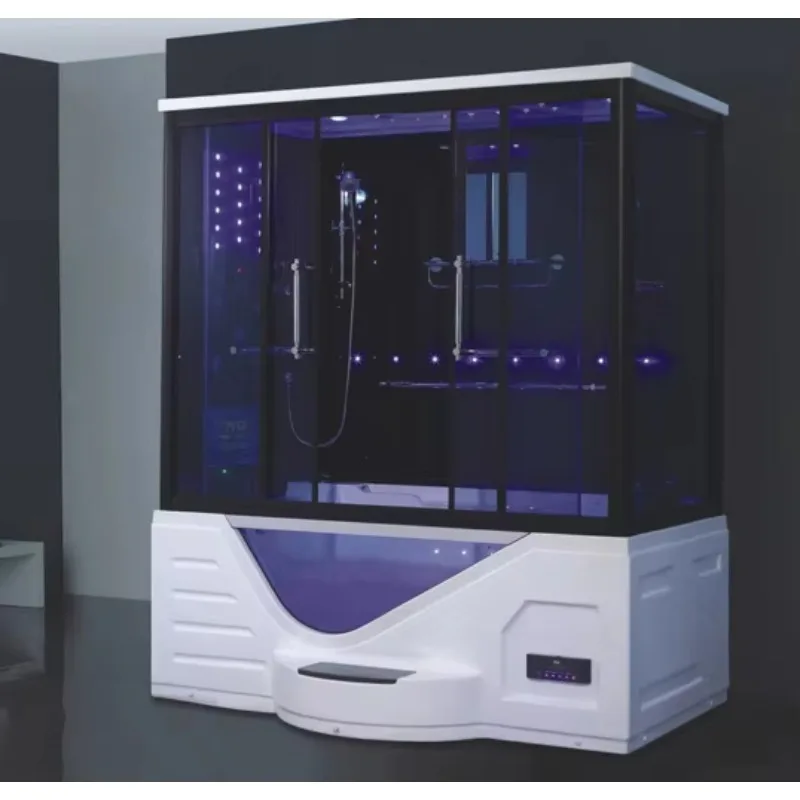 Customization Luxury Indoor Rectangle Steam Shower Room/steam Cabin