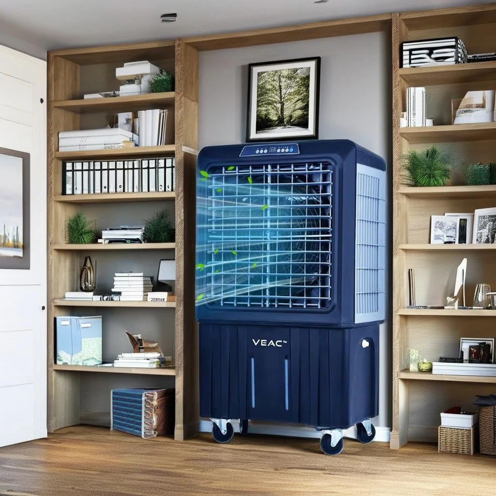 

Portable 9000cmh Evaporative Air Cooler Electric Mobile Conditioner For Outdoor Use Red Desert Swamp Fan Dysfunction Free Hot