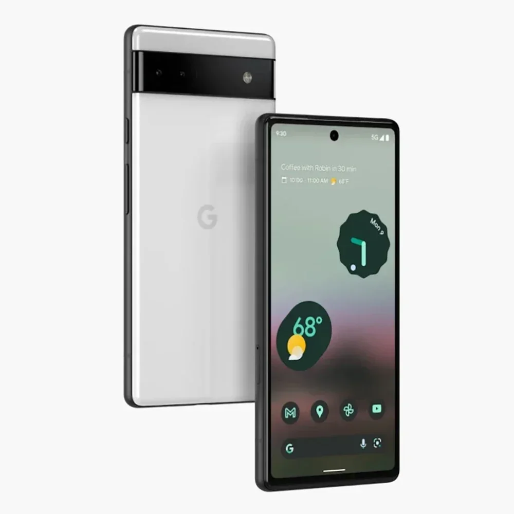 هاتف خلوي أصلي غير مقفل Google Pixel 6a ، 5G ، 6GB + GB ROM ، NFC ، Google Tensor ، eSIM ، Octa Core ، Android ، أصلي