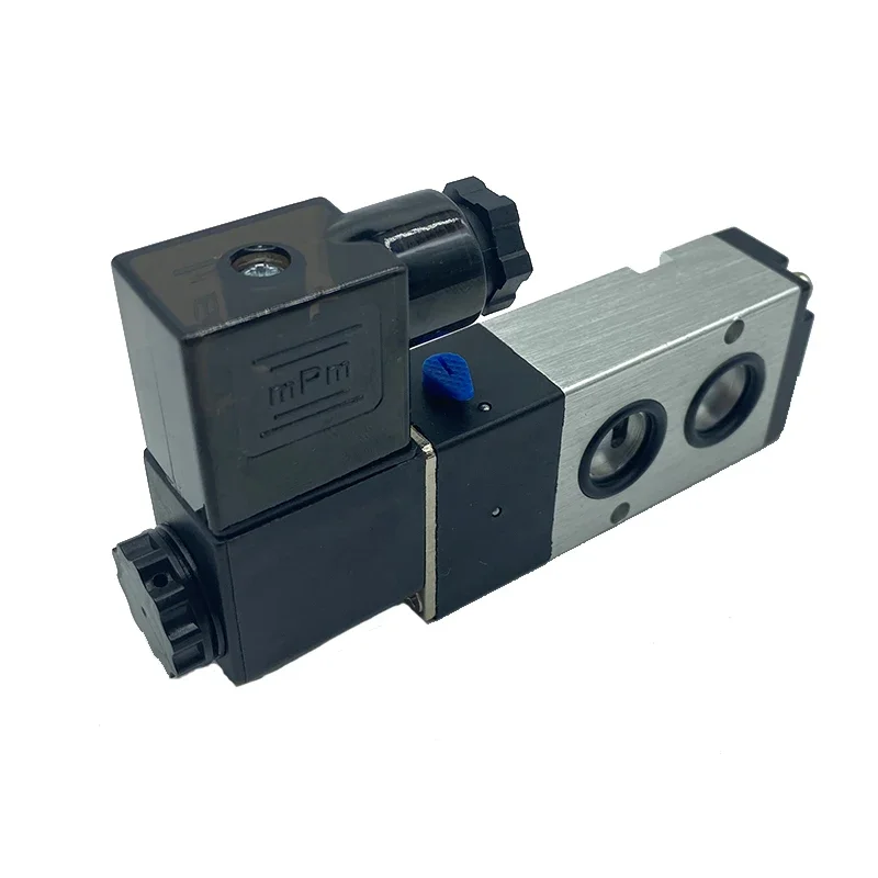 هوائي الملف اللولبي صمام موقفين خمسة اتجاه صمام 4M210-08 4M310-10 4M410-15 DC24V AC220V #5