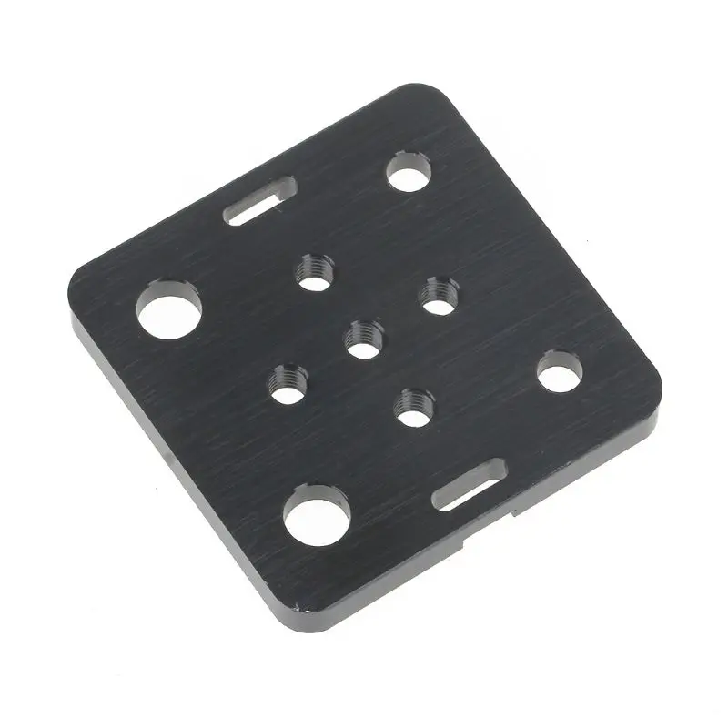 Mini Gantry Rod Plate 3D Printer Mini V-Wheel Support Plate V-slot Mini Five Roulette Aluminum Slide Plate