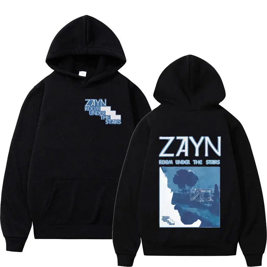 Zayn Room Under The Stairs 2024 Tour Album Hoodie Man's Women Retro Long Sleeve Harajuku Fashion Oversized Sweatshirt Streetwear