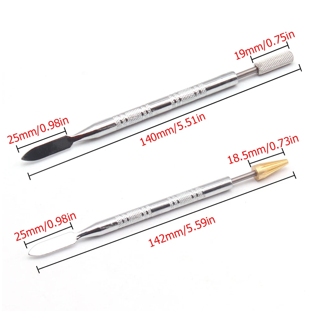 Leather Edge Double Head Oil Gluing Dye Pen Glue Painting Roller Pen Stick Paint Roller Tool DIY Leather Craft Double Side Tool