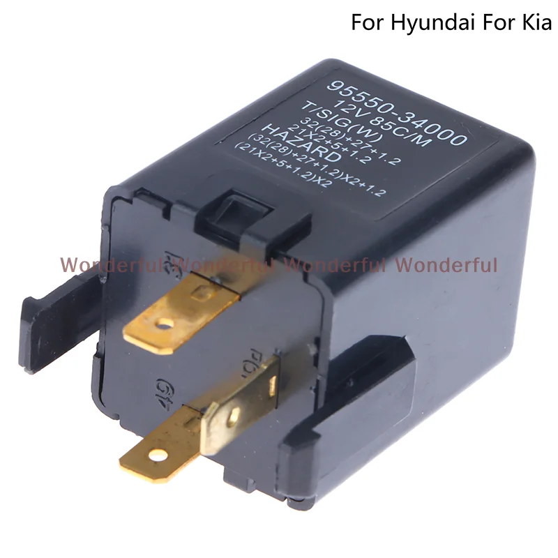 

1pcs Car Turn Signal Flasher Relay Flasher Relay Interior Parts 95550-34000 95550-39000