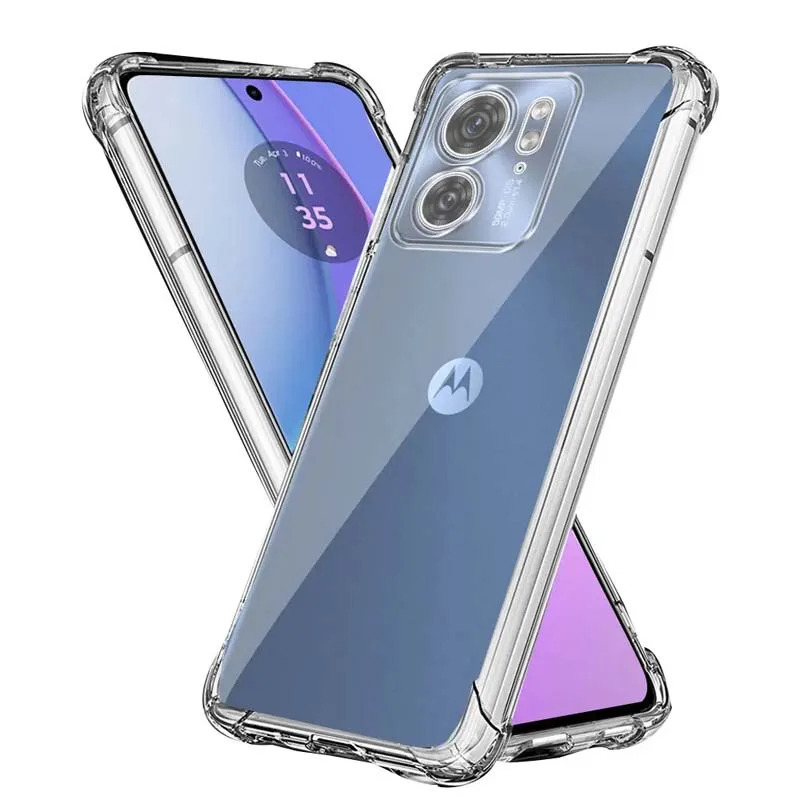 Air Cushion Protective Cover for Moto Edge 40 Neo 50 30 Ultra 30 Fushion Anti Knock Back Case for Moto Edge 50 40 S30 Pro 20Lite