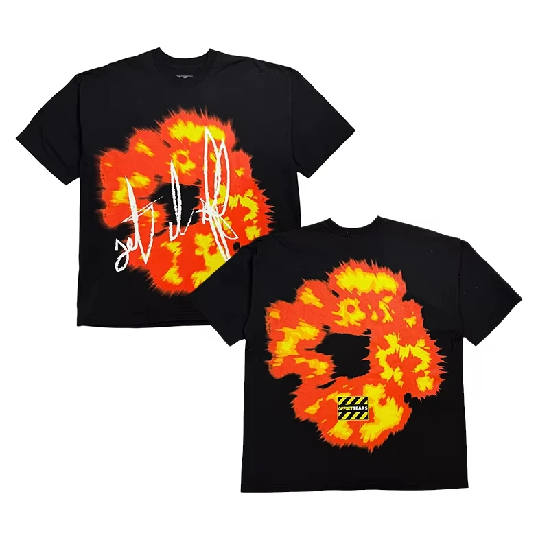 2026 new Personalized Colored Print Boys' Summer Pattern Round-neck T-Shirt - High-Quality Short-Sleeved Shirt