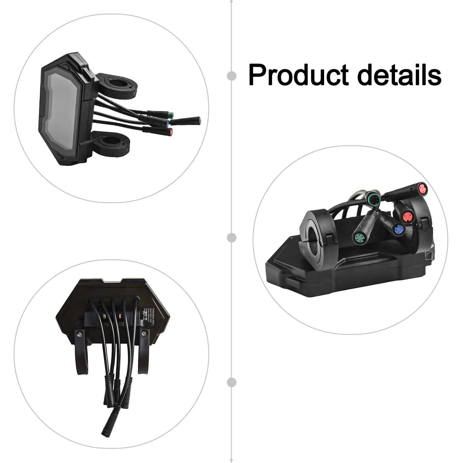 

Запасная часть для скутера около 18x10x4 см, ЖК-дисплей для скутера Kukirin G2 G3, запасная часть, черный ЖК-экран