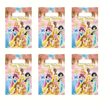 公主主題生日派對禮物袋,禮物包裝袋,白雪公主主題派對塑膠禮品袋,糖果禮品袋 10 最佳銷售 公主生日 - №2