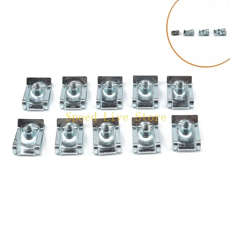 

547C U-образный зажим для гаек, крепеж из нержавеющей стали, U-образные зажимы, гайка для дымохода для мотоциклов, автомобилей,