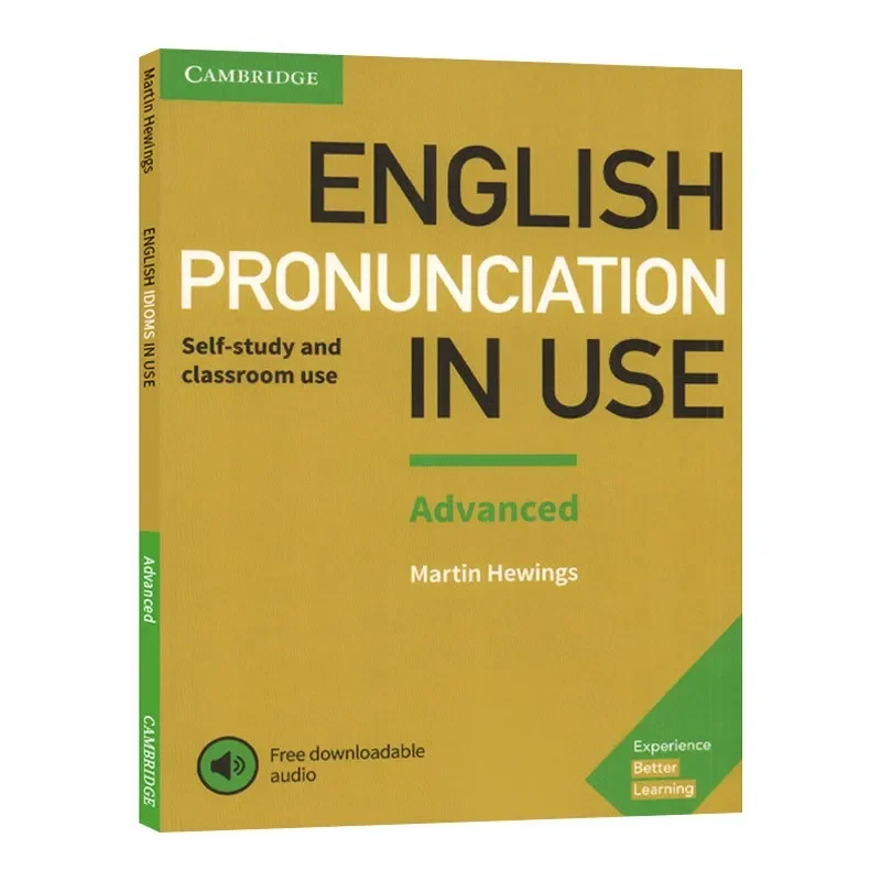 Pronúncia em inglês em uso Livro intermediário elementar e avançado com respostas e áudio descarregável 1a edição HJ-006